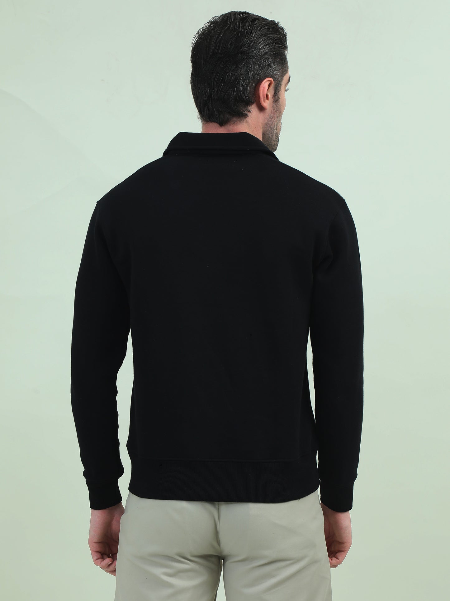 Minimalist Black Sweatshirt