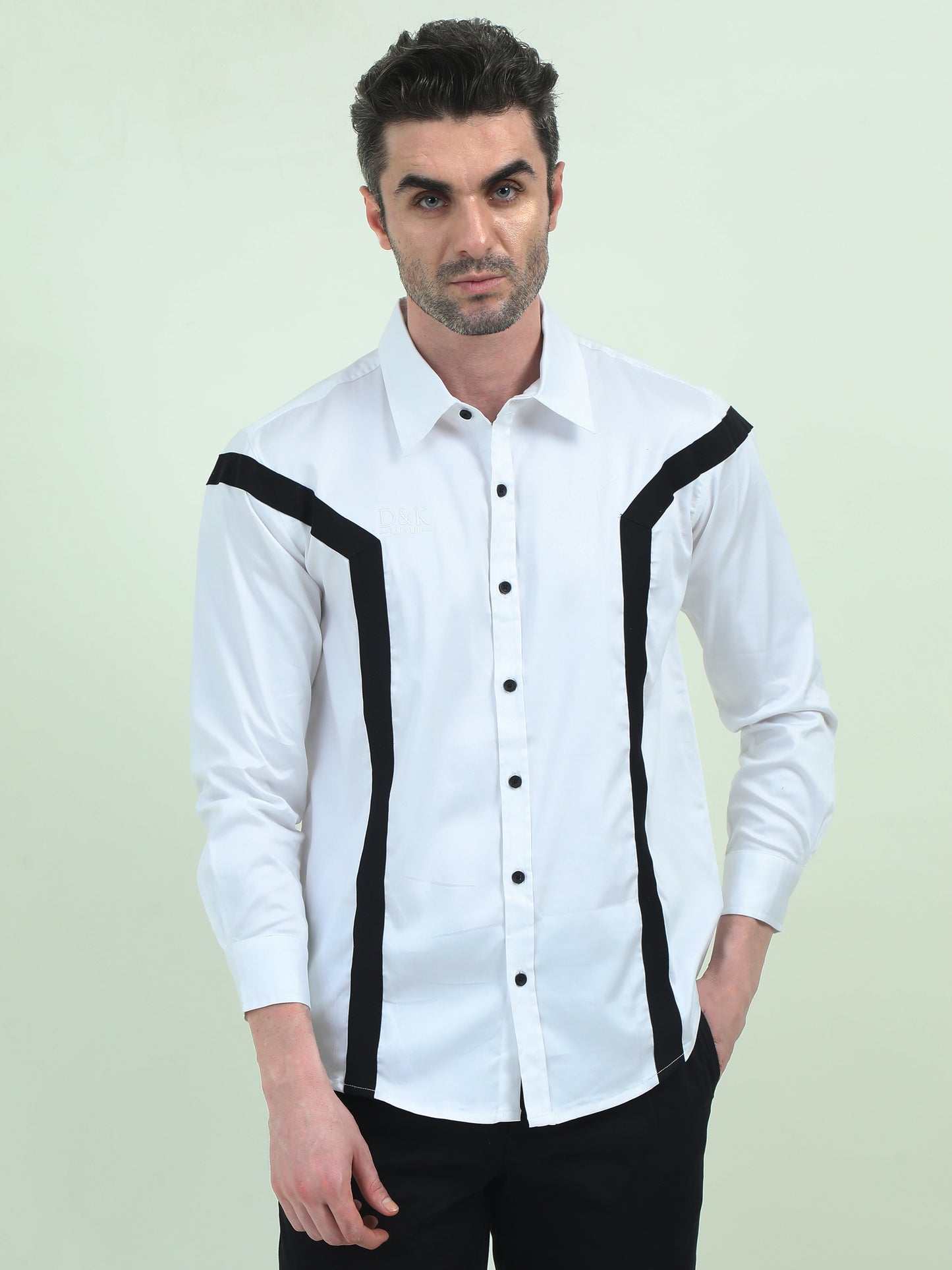 Double Stripes Formal Shirt