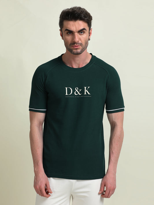 Green Raglan Sleeve T-shirt