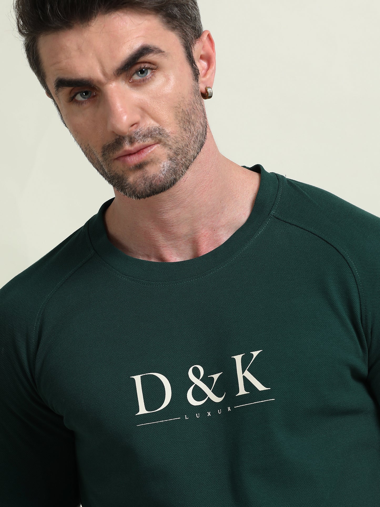 Green Raglan Sleeve T-shirt