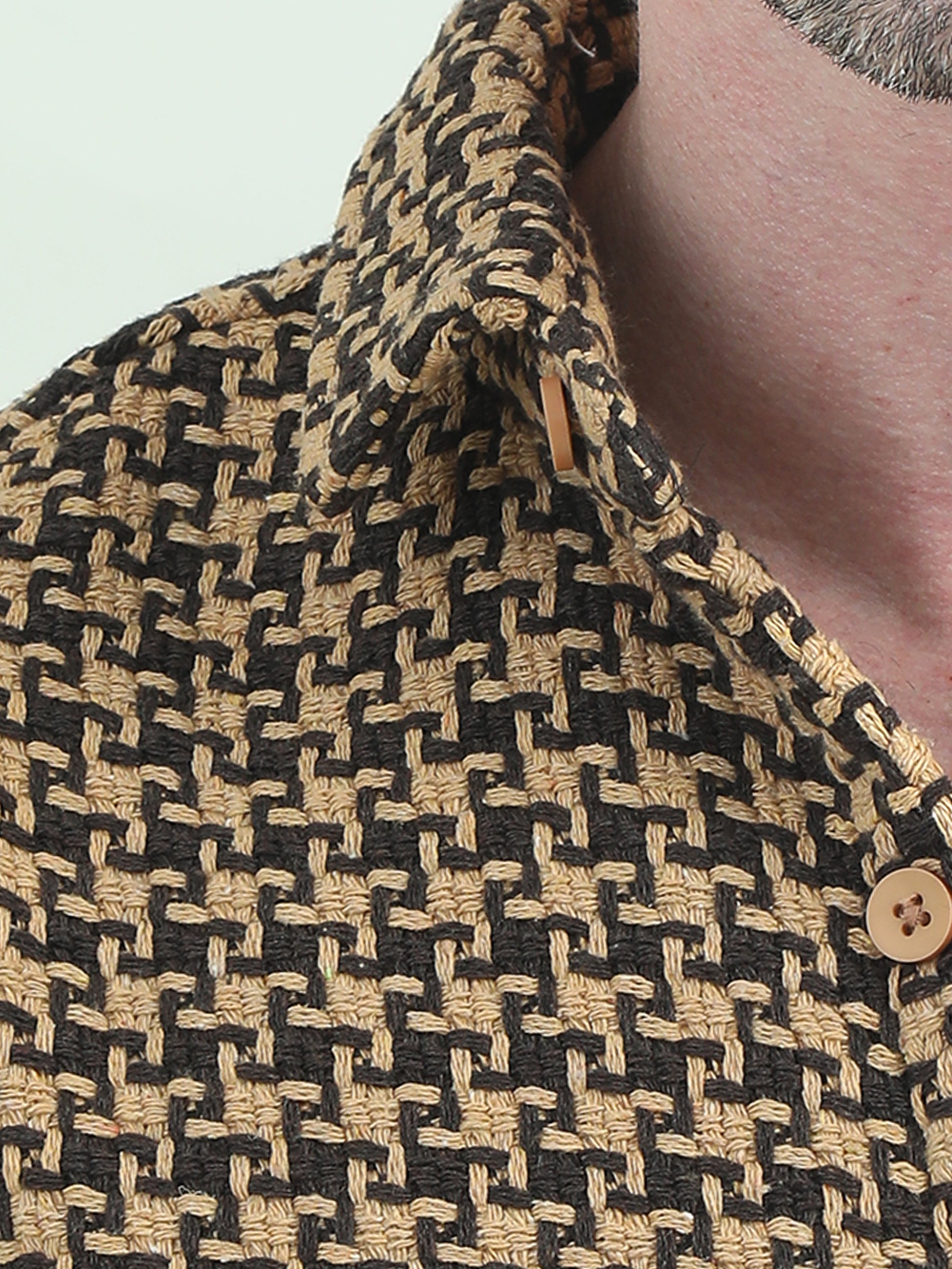 Cotton Jute Shirt – Textured Elegance with Everyday Comfort - D&K LUXUR