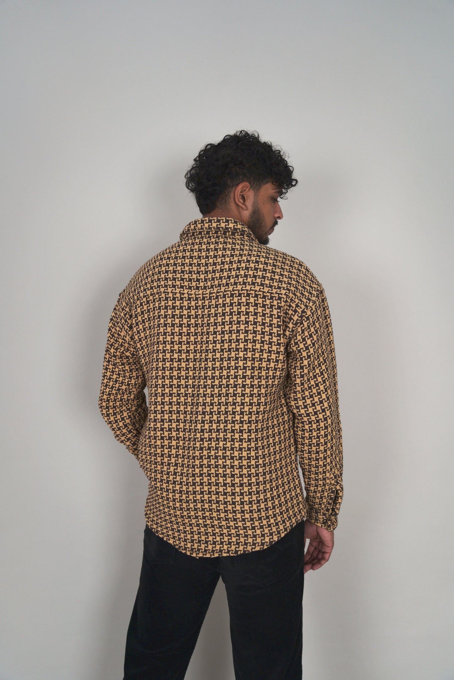 UPHOLSTERY JUTE CANVAS SHIRT