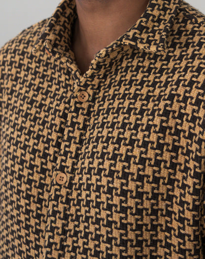 UPHOLSTERY JUTE CANVAS SHIRT