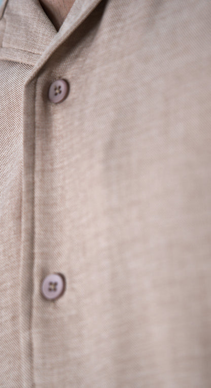 LINEN BLEND SHIRT