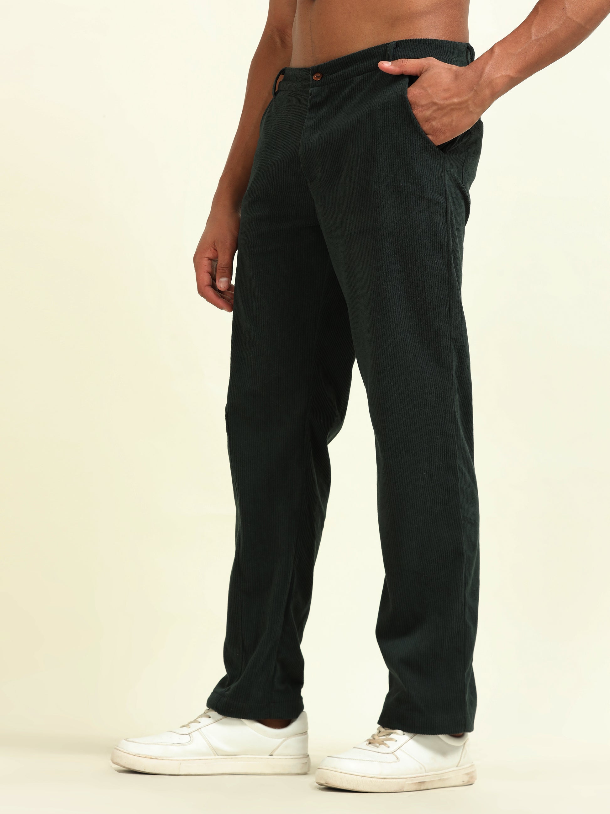 D&K Olive Green Best Cargo Pants