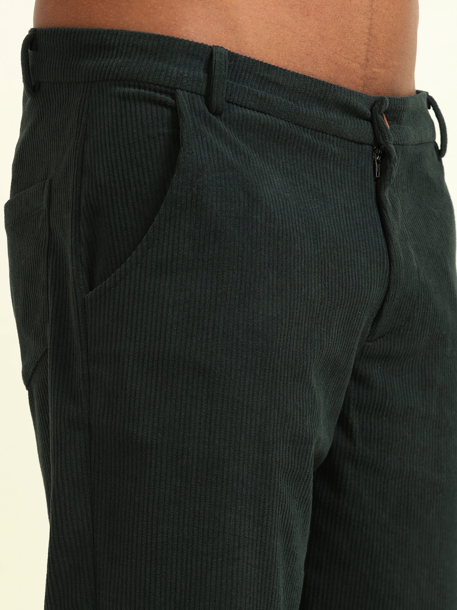 D&K Olive Green Best Cargo Pants